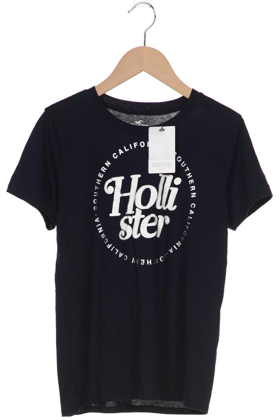 

Hollister Damen T-Shirt, marineblau, Gr. 36