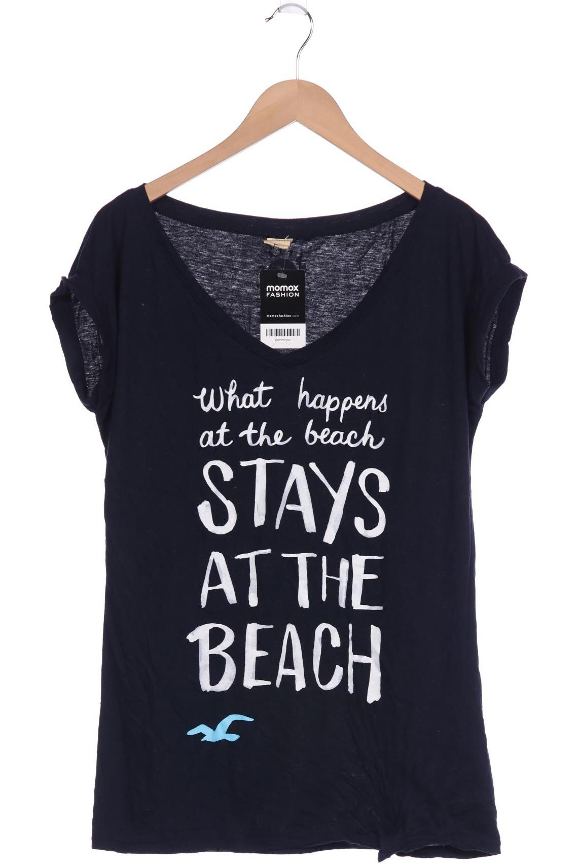 

Hollister Damen T-Shirt, marineblau