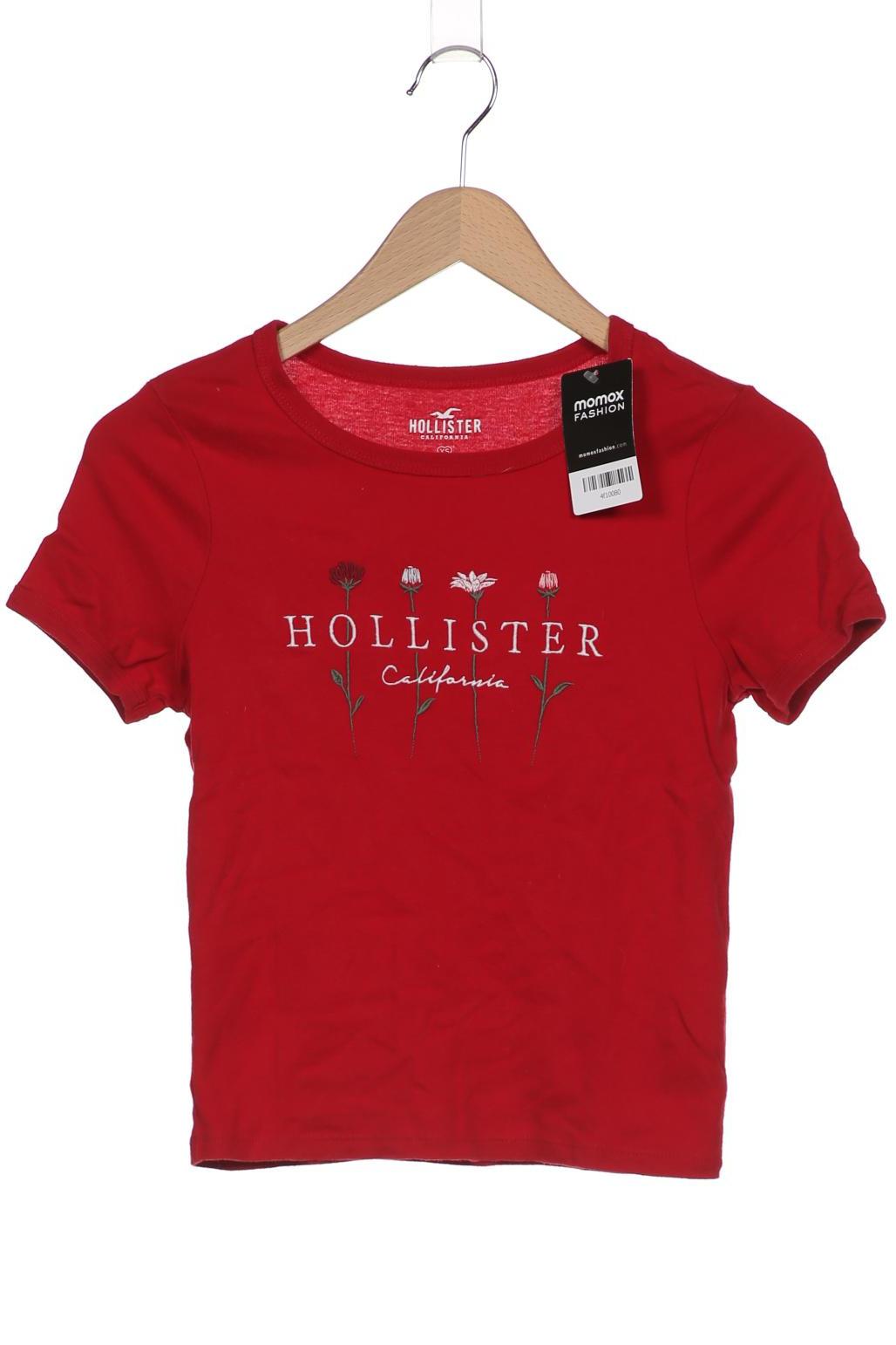 

Hollister Damen T-Shirt, rot