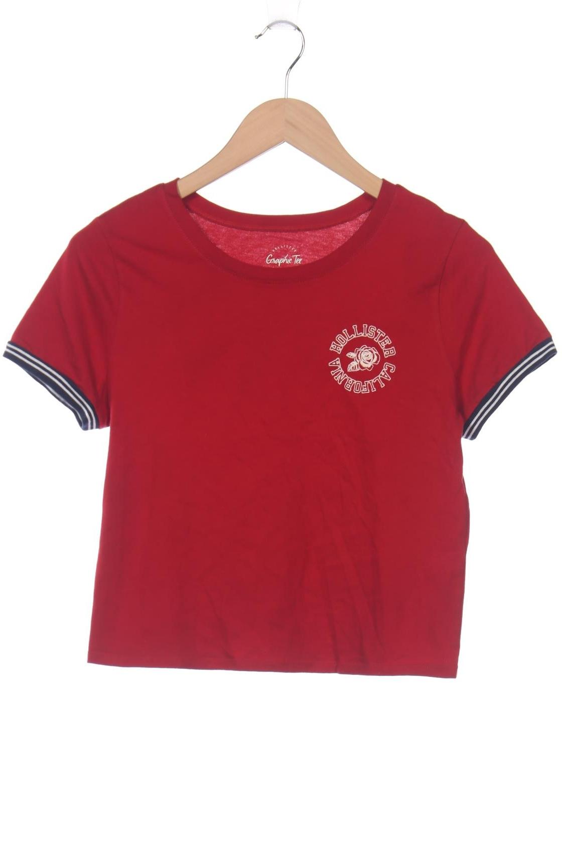 

Hollister Damen T-Shirt, rot, Gr. 38