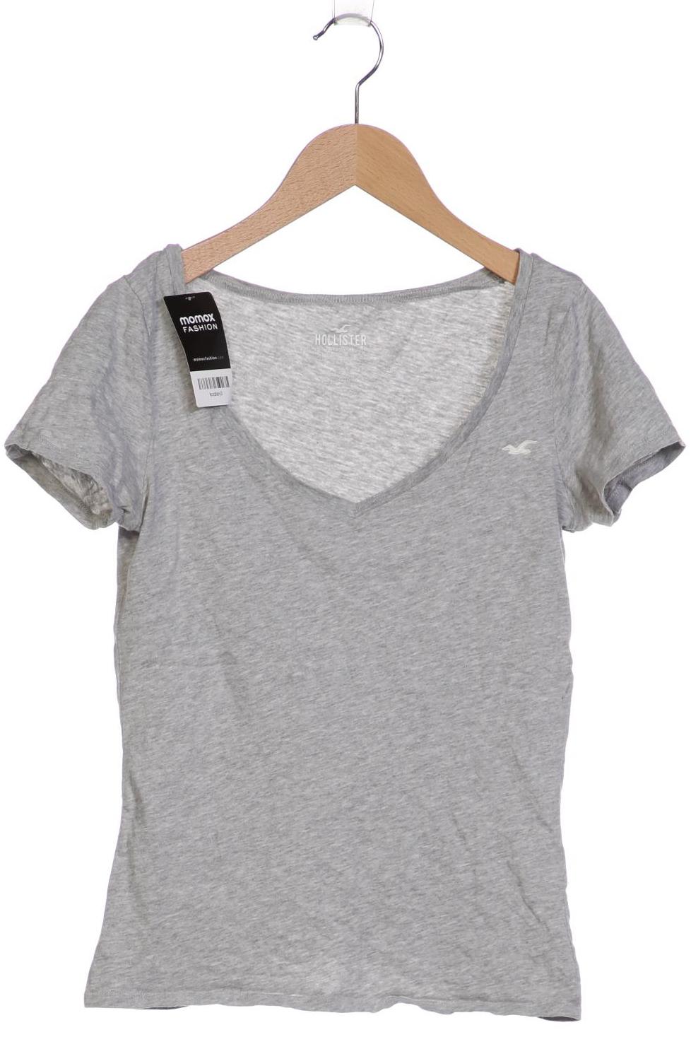 

Hollister Damen T-Shirt, grau, Gr. 36