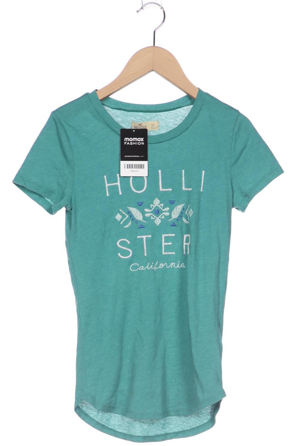 

Hollister Damen T-Shirt, türkis