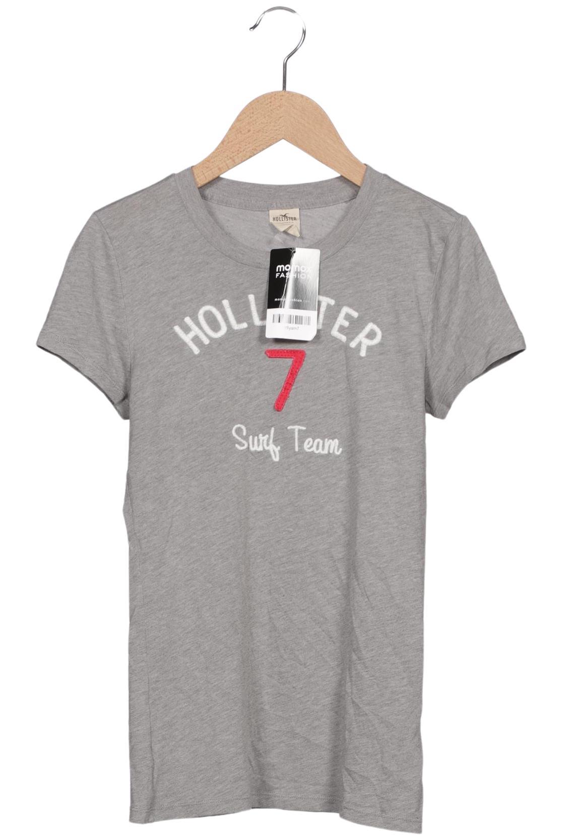 

Hollister Damen T-Shirt, grau, Gr. 36