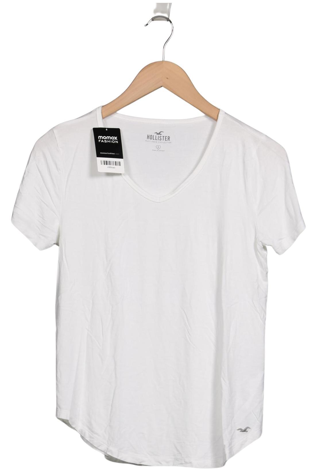 

Hollister Damen T-Shirt, weiß, Gr. 36