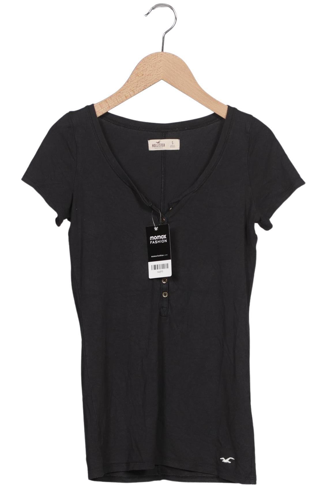 

Hollister Damen T-Shirt, schwarz, Gr. 36