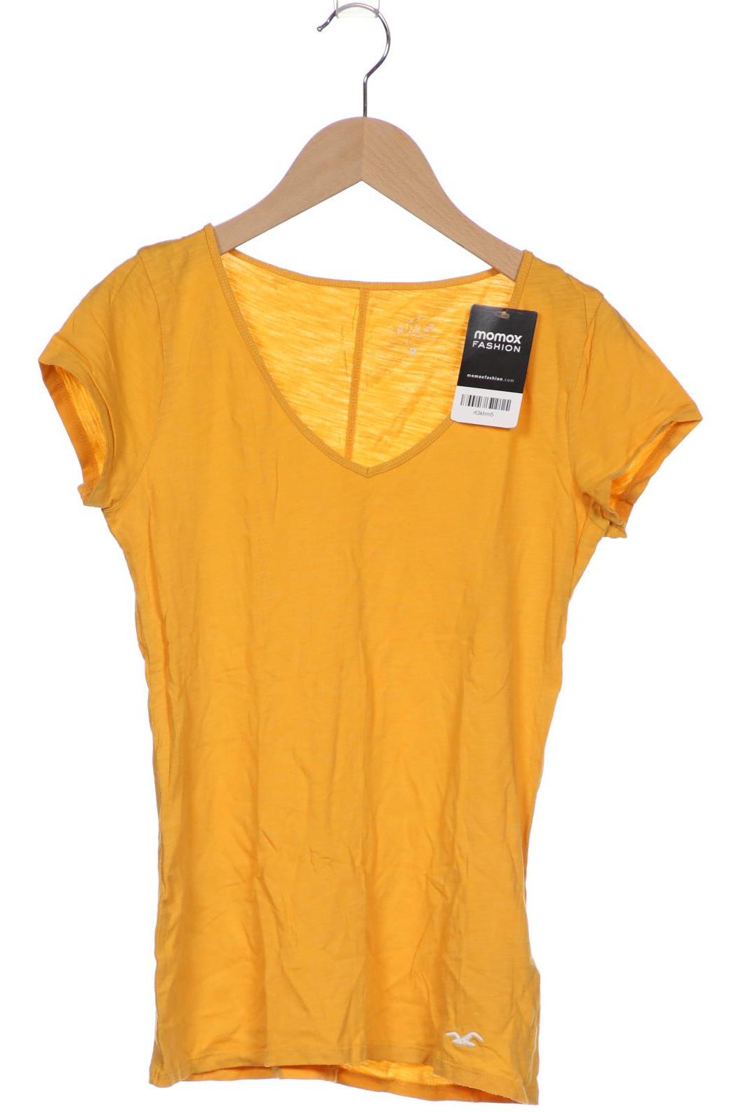 

Hollister Damen T-Shirt, gelb