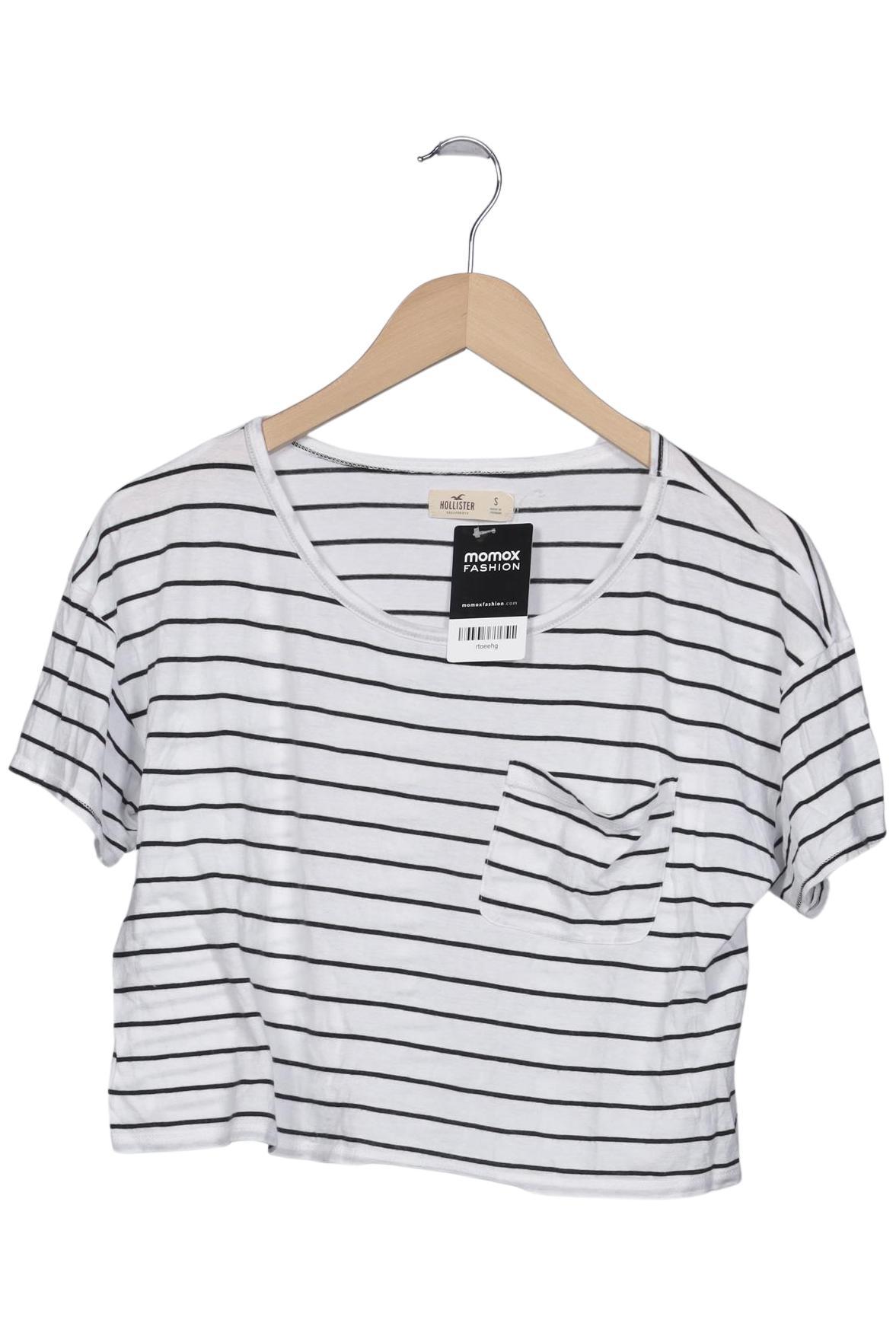 

Hollister Damen T-Shirt, weiß, Gr. 36