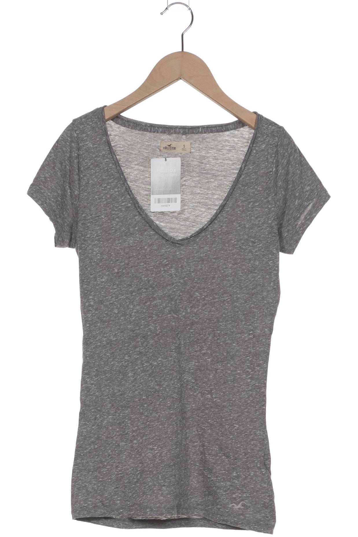 

Hollister Damen T-Shirt, grau, Gr. 36