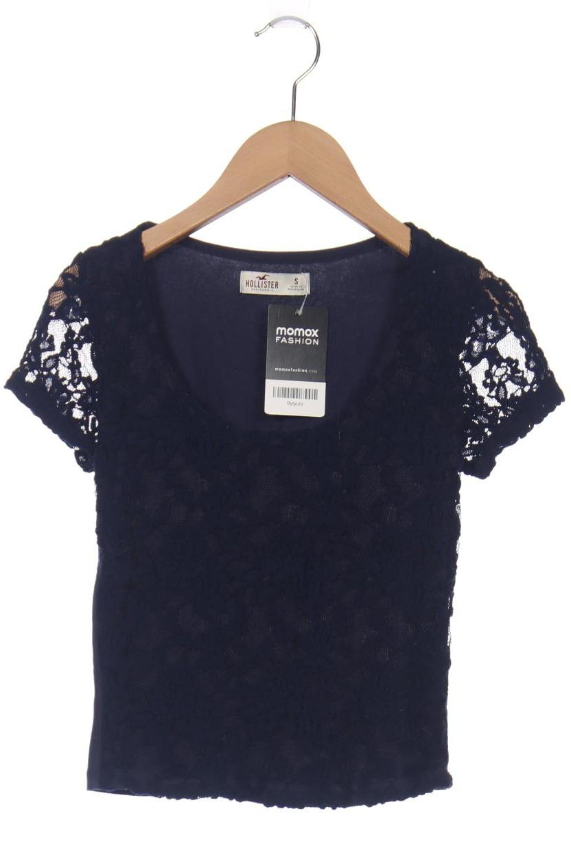 

Hollister Damen T-Shirt, marineblau, Gr. 36