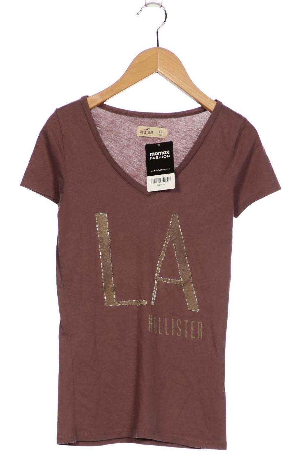 

Hollister Damen T-Shirt, flieder, Gr. 34