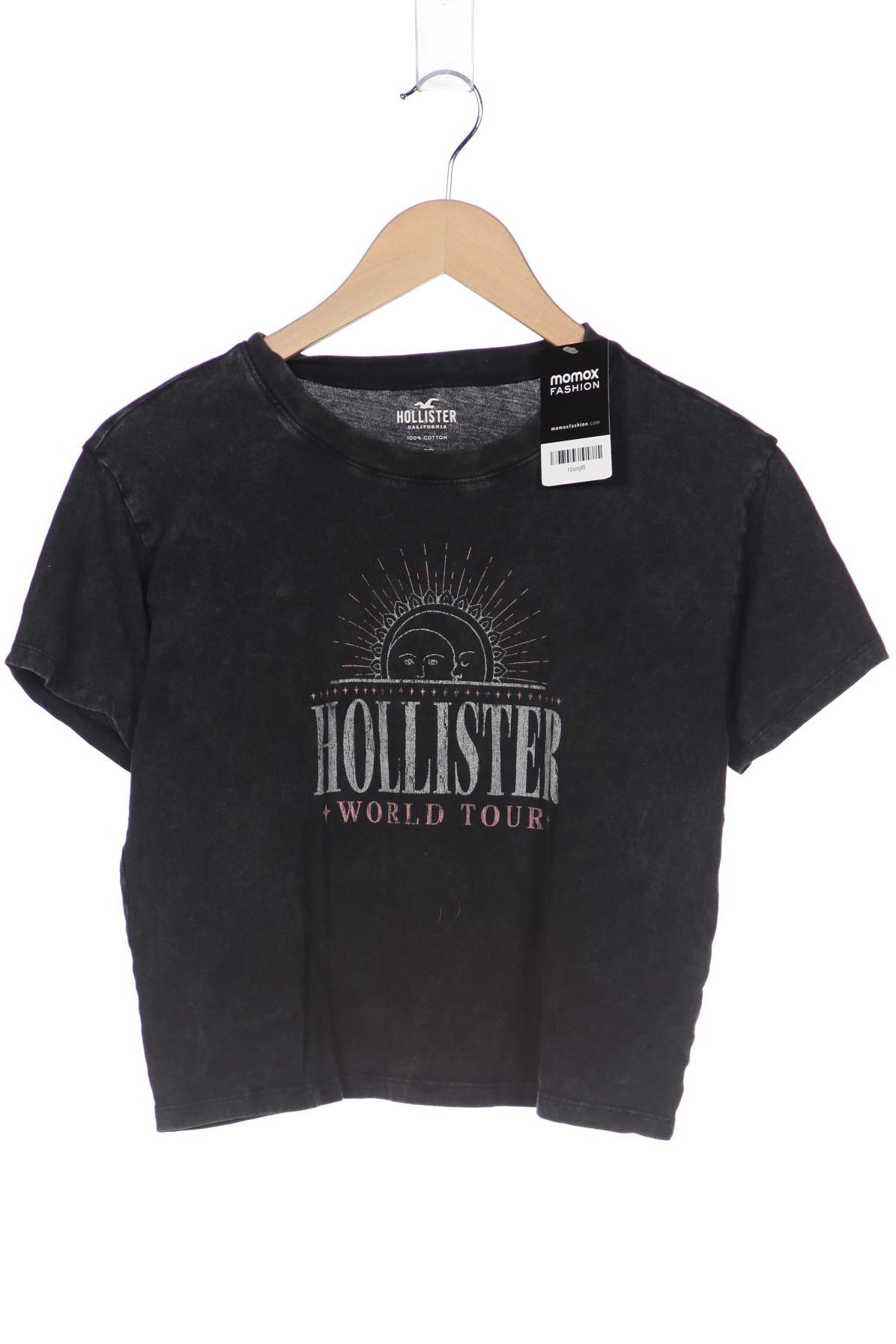 

Hollister Damen T-Shirt, schwarz