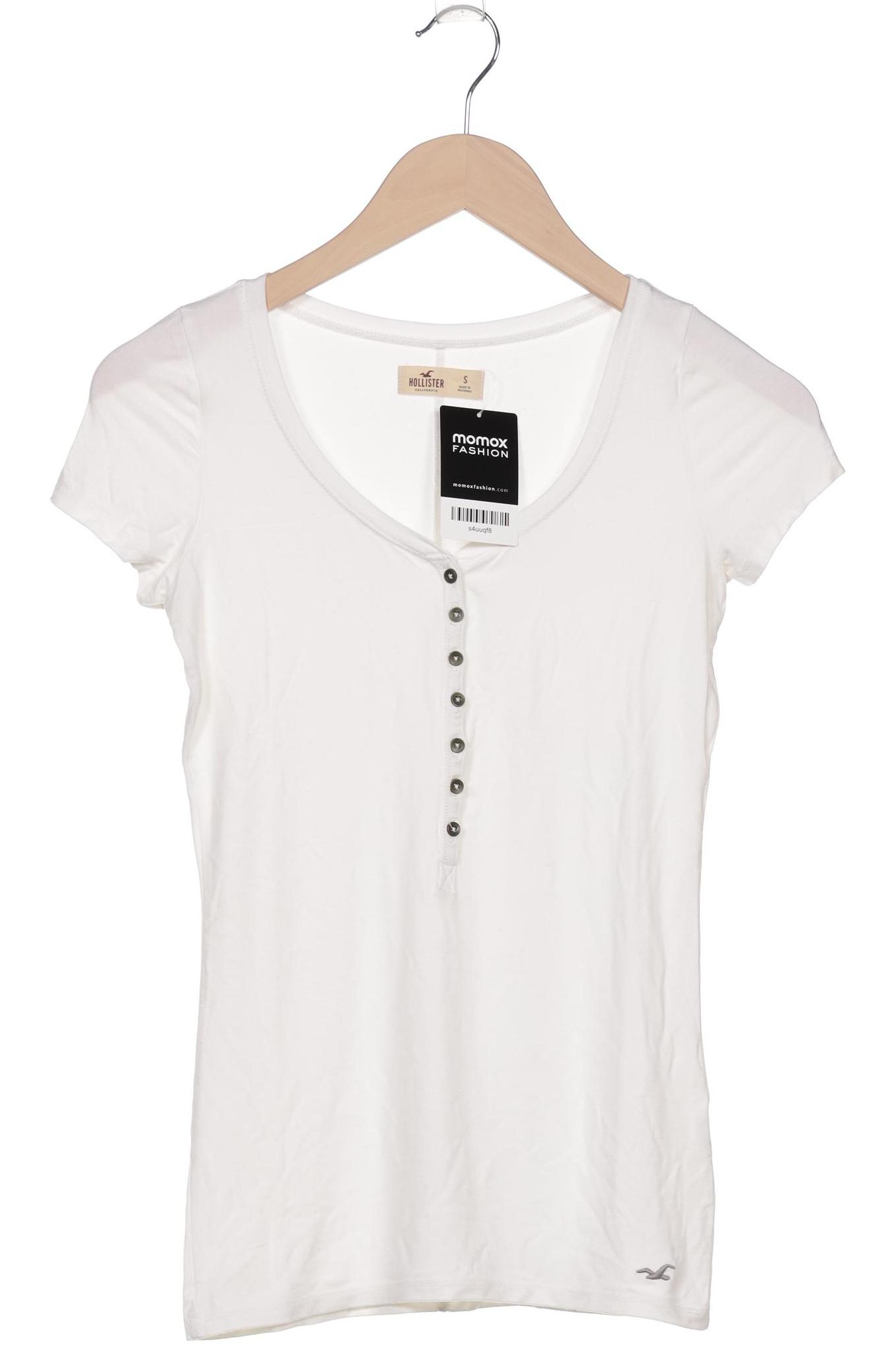 

Hollister Damen T-Shirt, weiß, Gr. 36