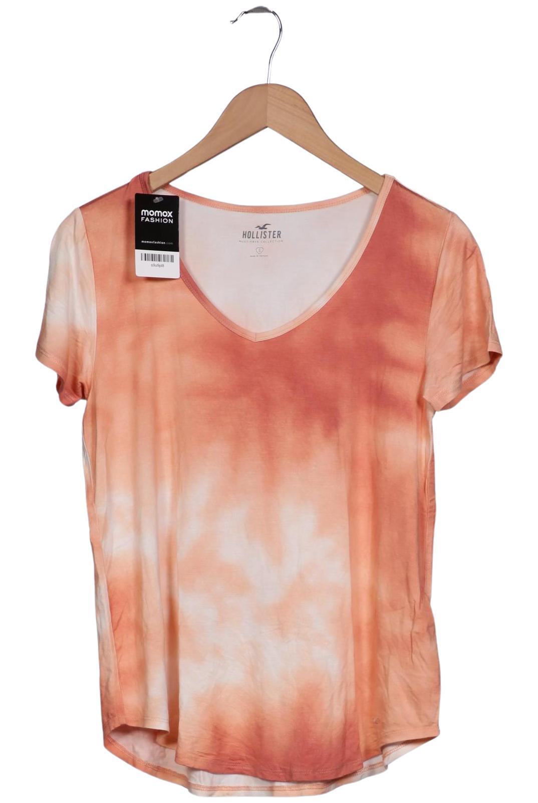 

Hollister Damen T-Shirt, orange, Gr. 36