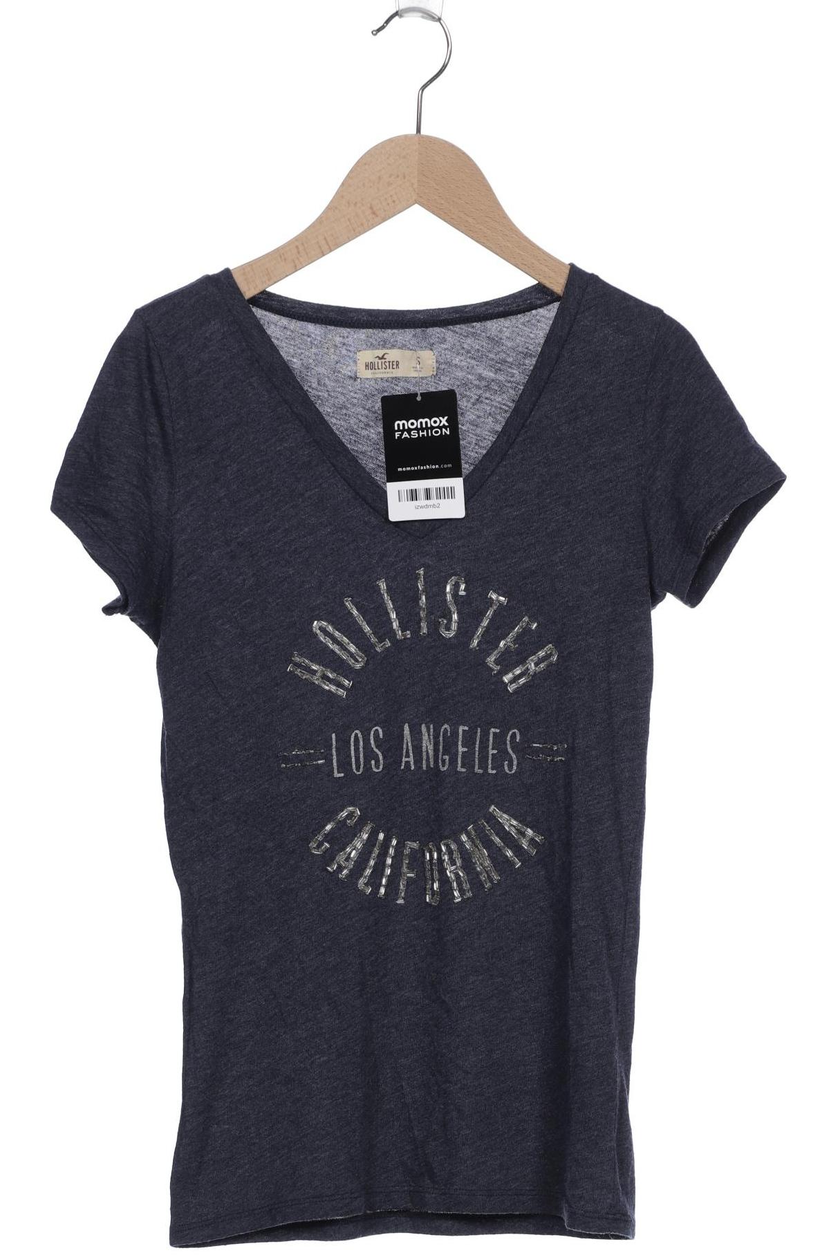 

Hollister Damen T-Shirt, marineblau, Gr. 36