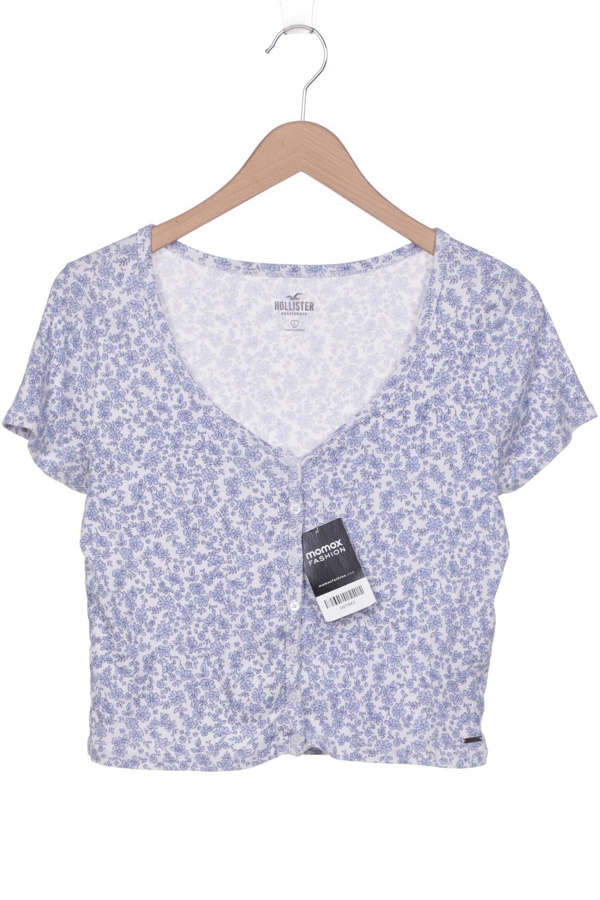 

Hollister Damen T-Shirt, blau, Gr. 42