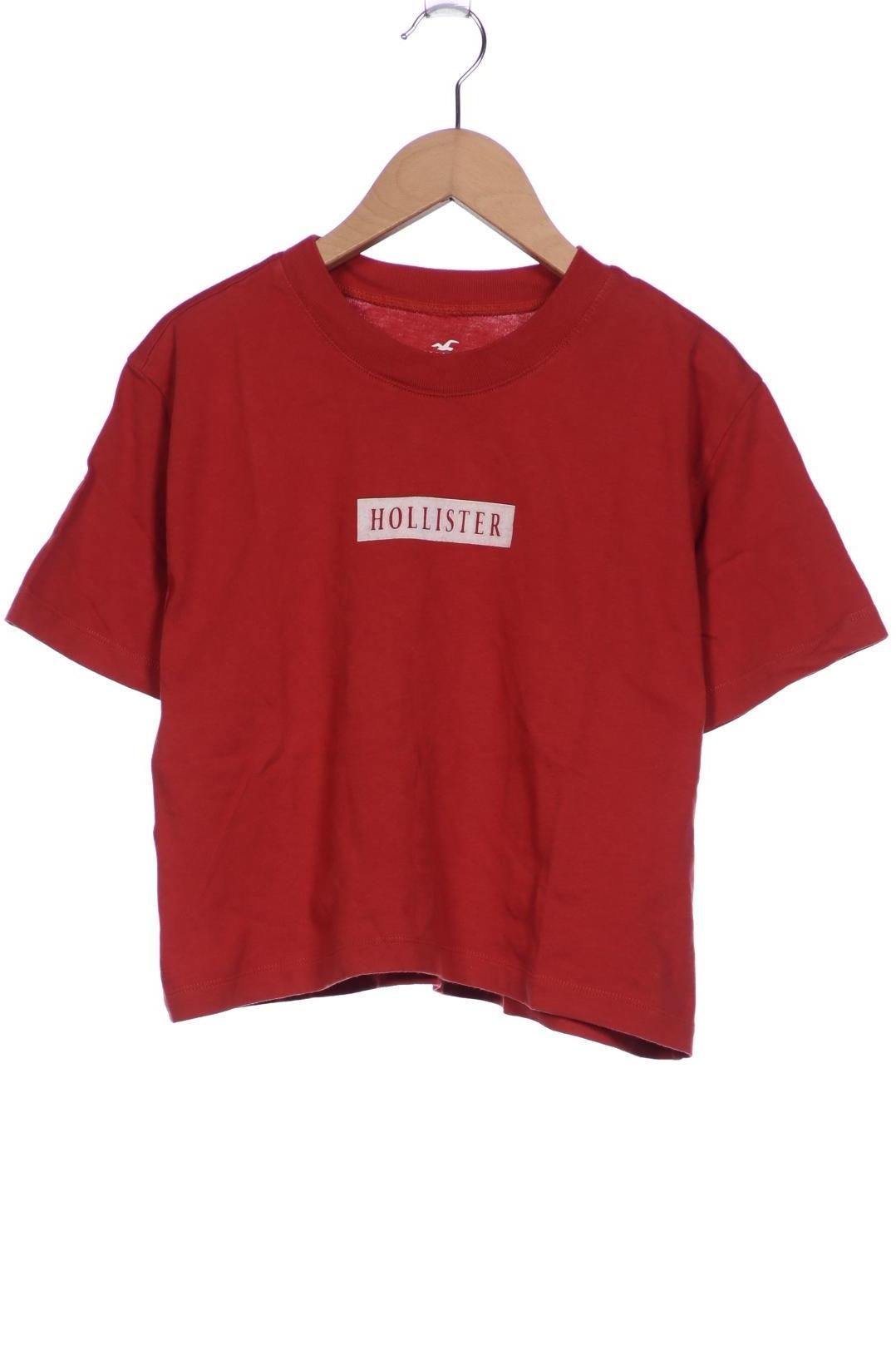 

Hollister Damen T-Shirt, rot, Gr. 34