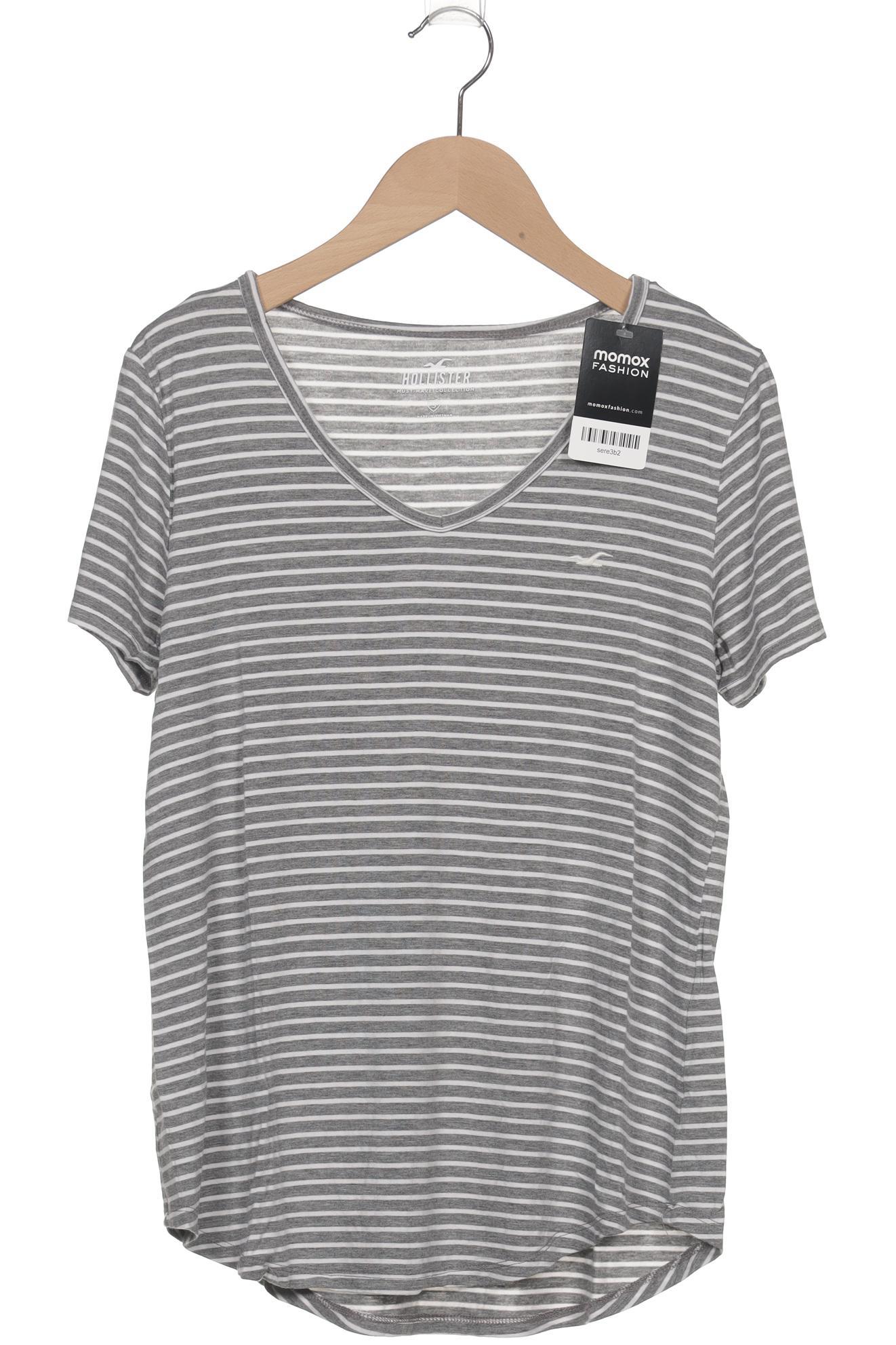

Hollister Damen T-Shirt, grau, Gr. 36