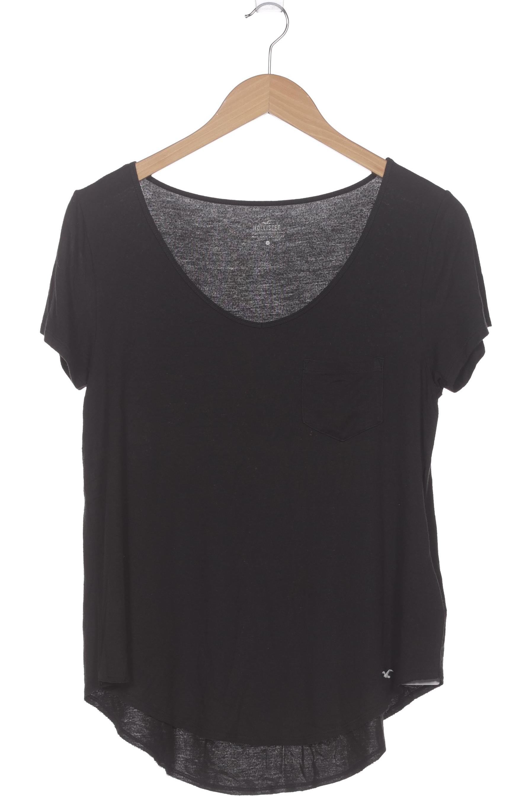 

Hollister Damen T-Shirt, schwarz, Gr. 36