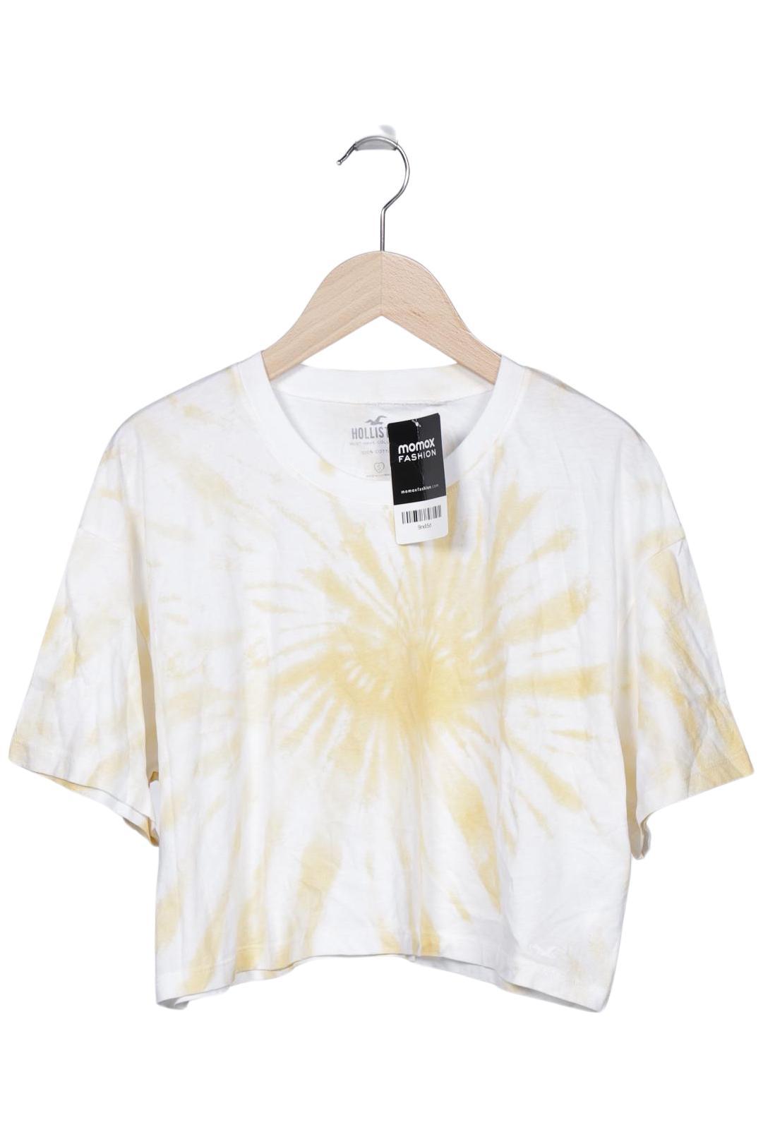 

Hollister Damen T-Shirt, weiß, Gr. 36