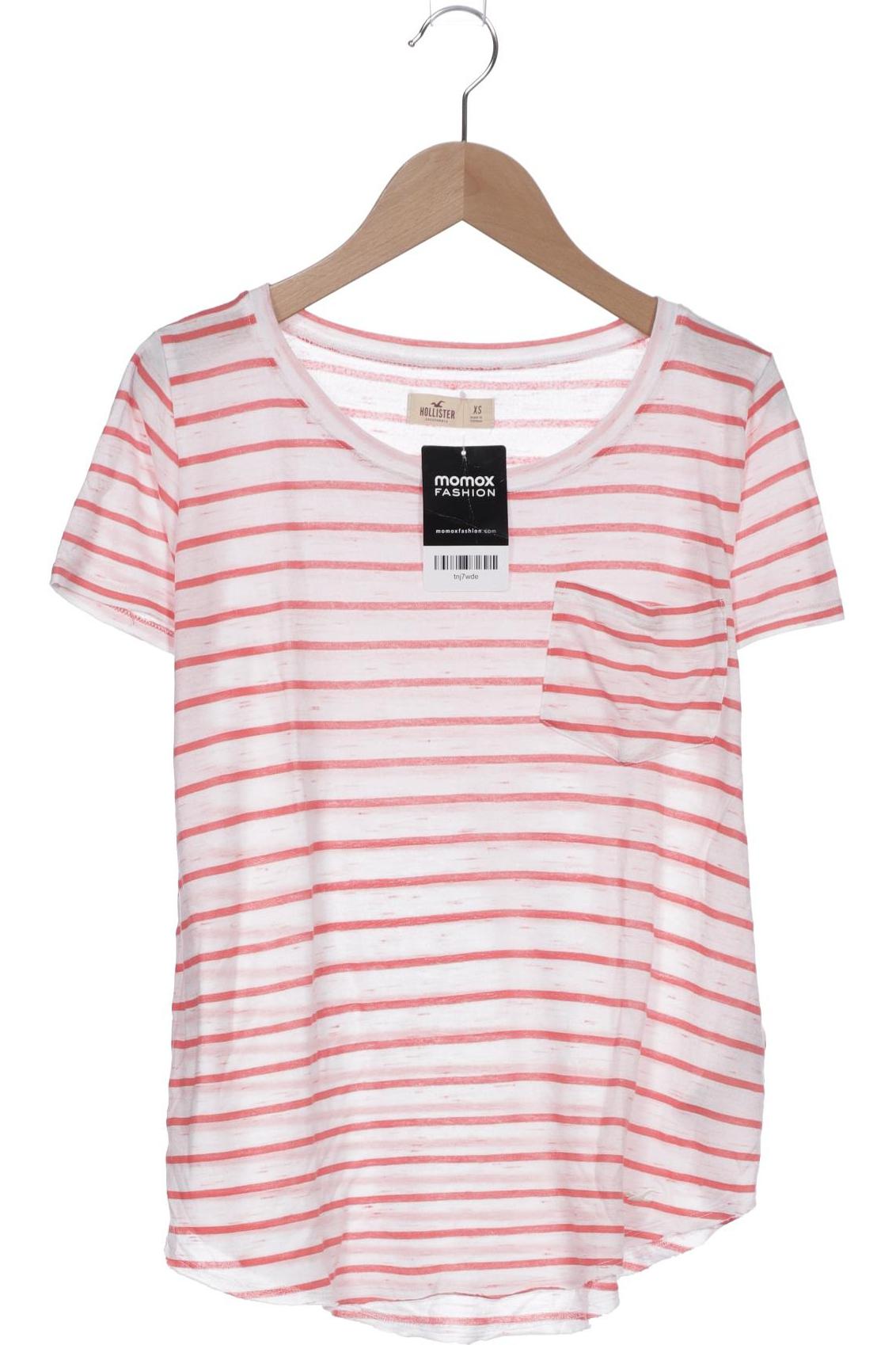 

Hollister Damen T-Shirt, weiß, Gr. 34