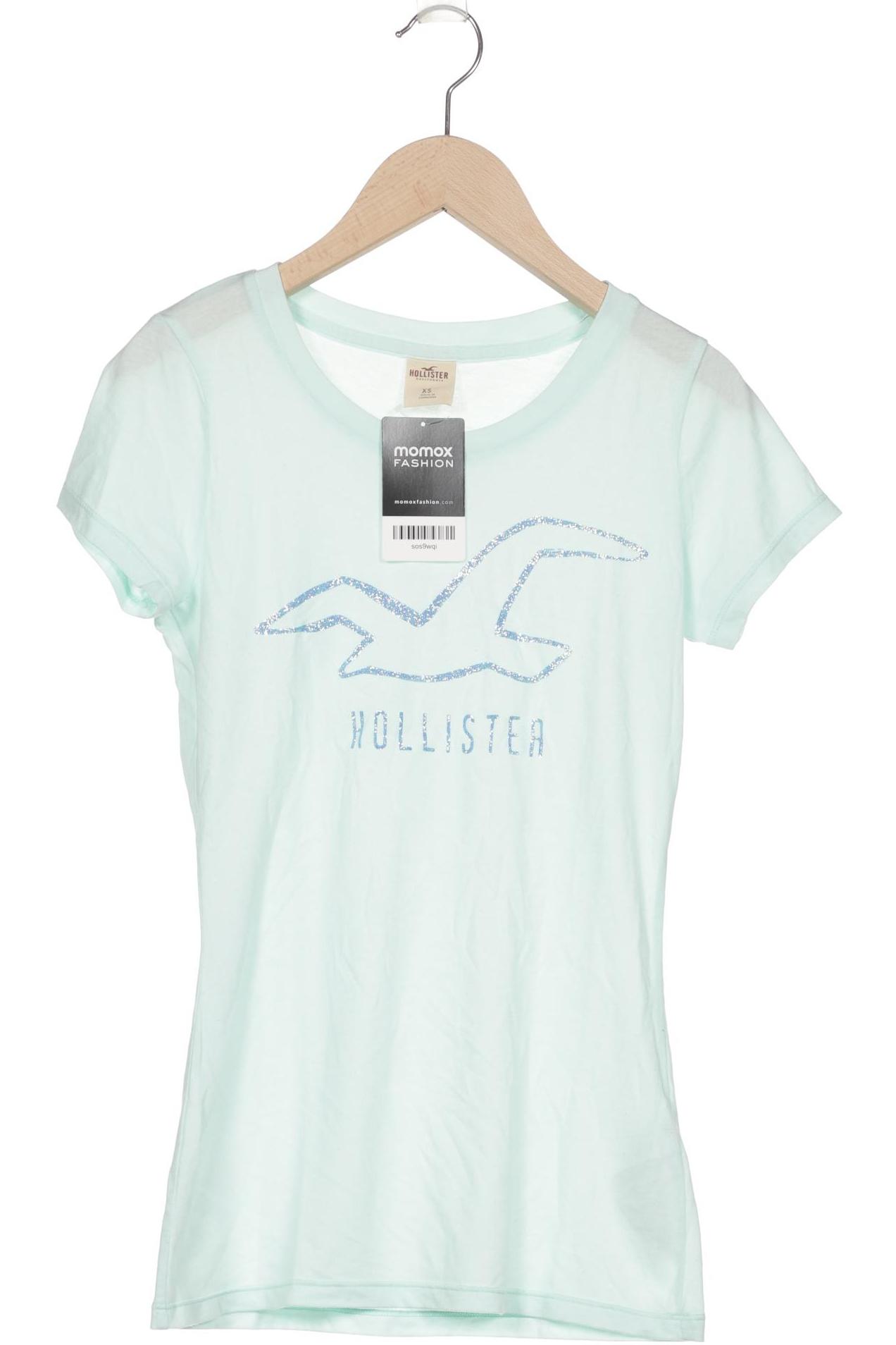 

Hollister Damen T-Shirt, hellgrün, Gr. 34