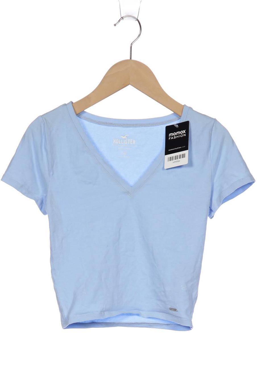 

Hollister Damen T-Shirt, blau, Gr. 34