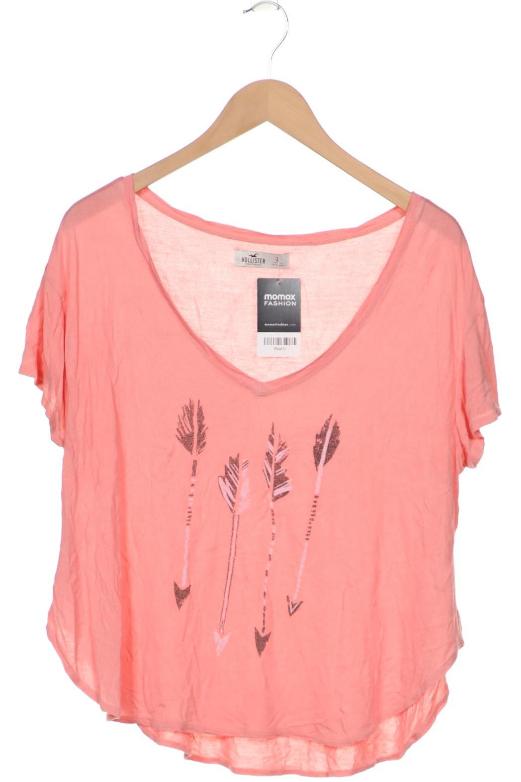 

Hollister Damen T-Shirt, pink, Gr. 42