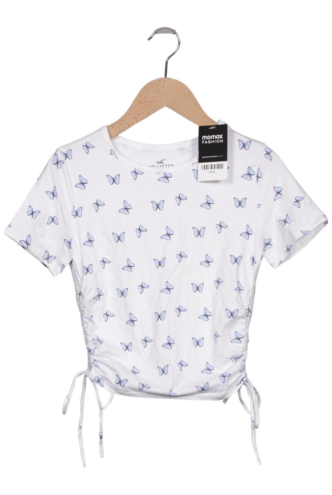 

Hollister Damen T-Shirt, weiß, Gr. 36