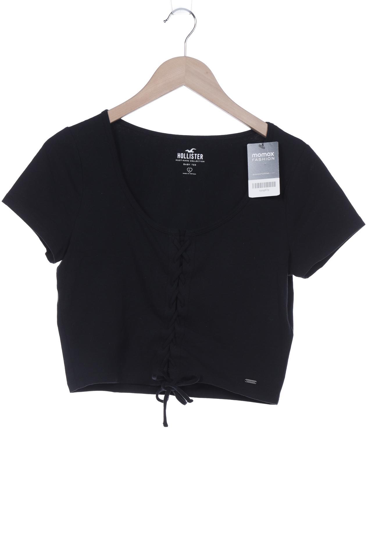 

Hollister Damen T-Shirt, schwarz, Gr. 42