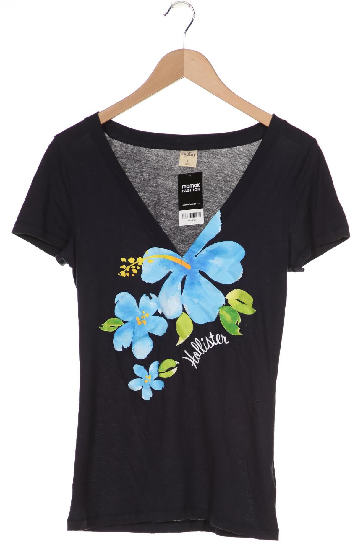 

Hollister Damen T-Shirt, marineblau
