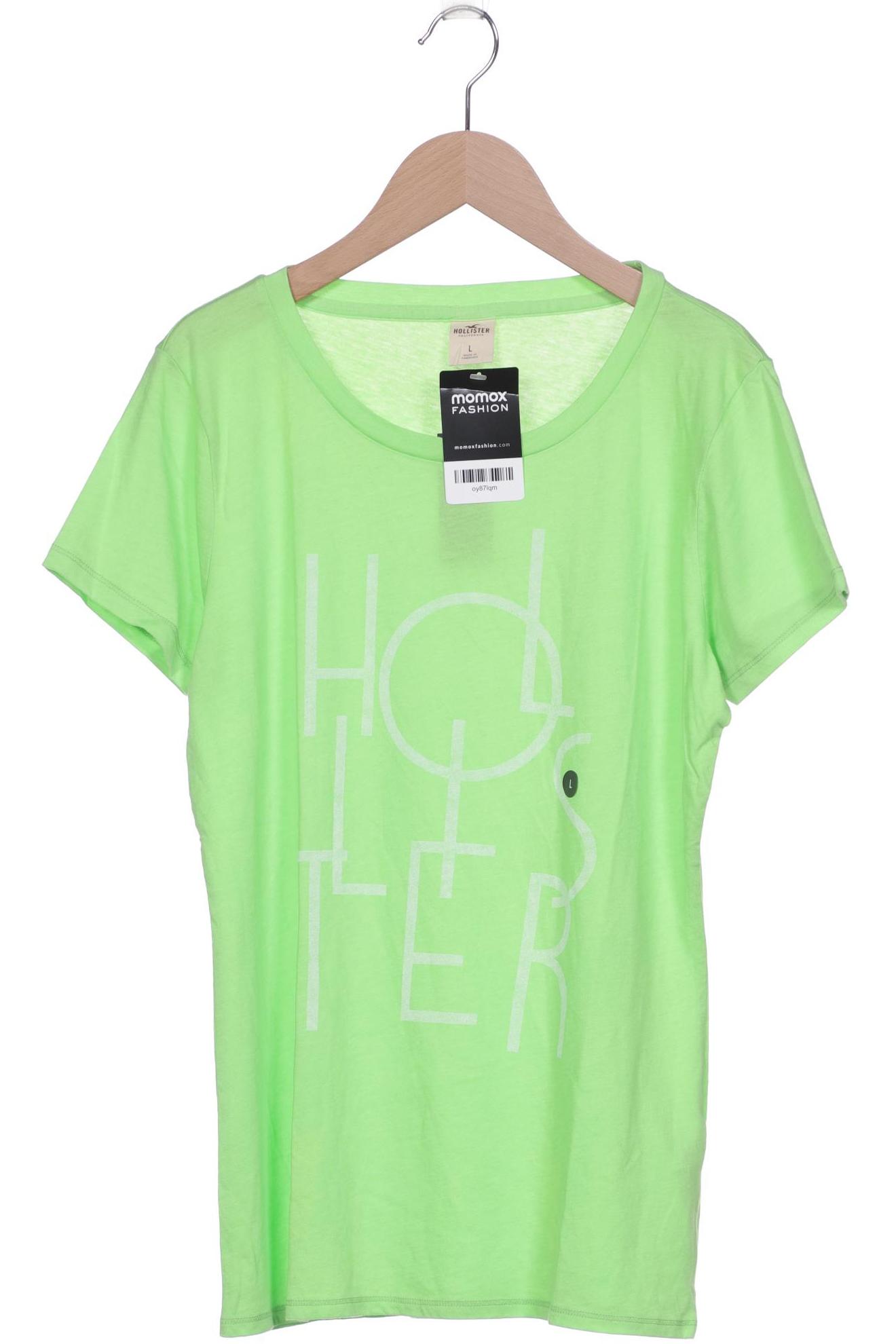 

Hollister Damen T-Shirt, hellgrün, Gr. 42