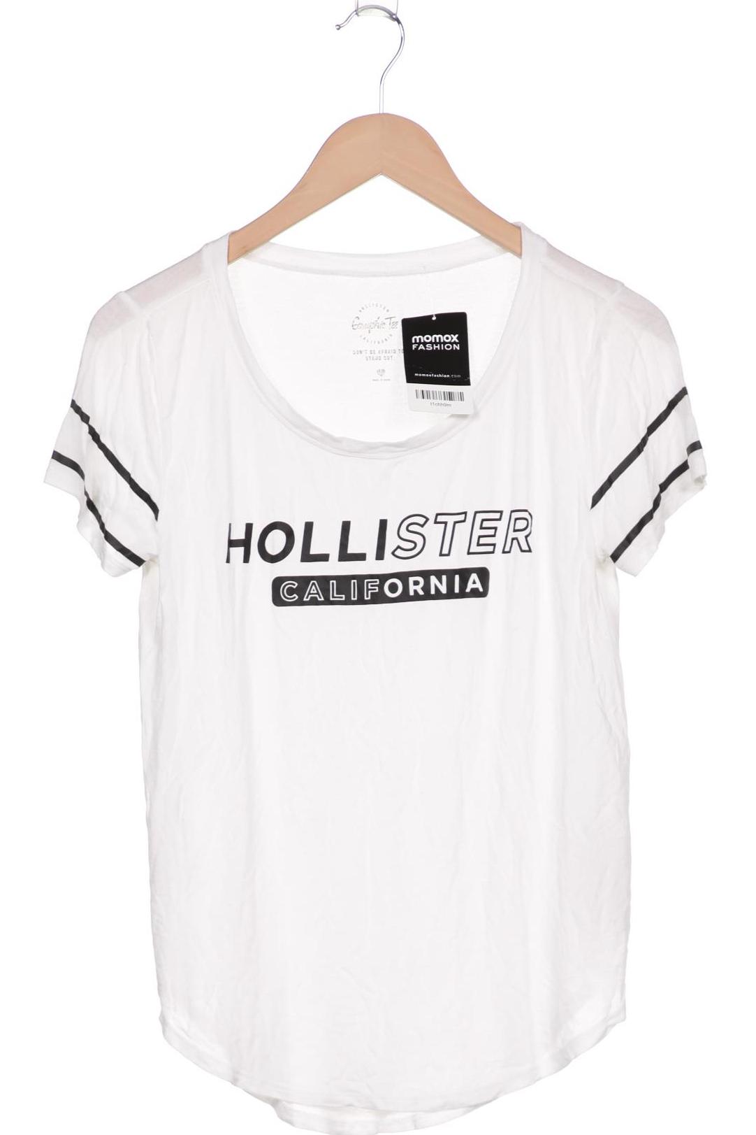 

Hollister Damen T-Shirt, weiß, Gr. 36