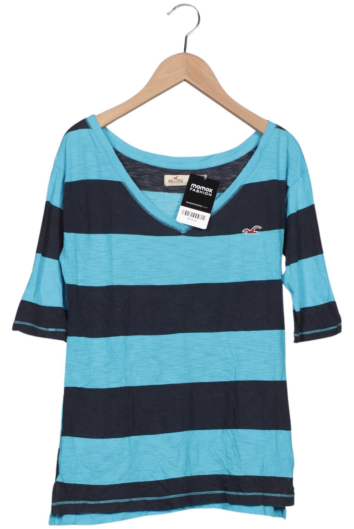 

Hollister Damen T-Shirt, blau, Gr. 36
