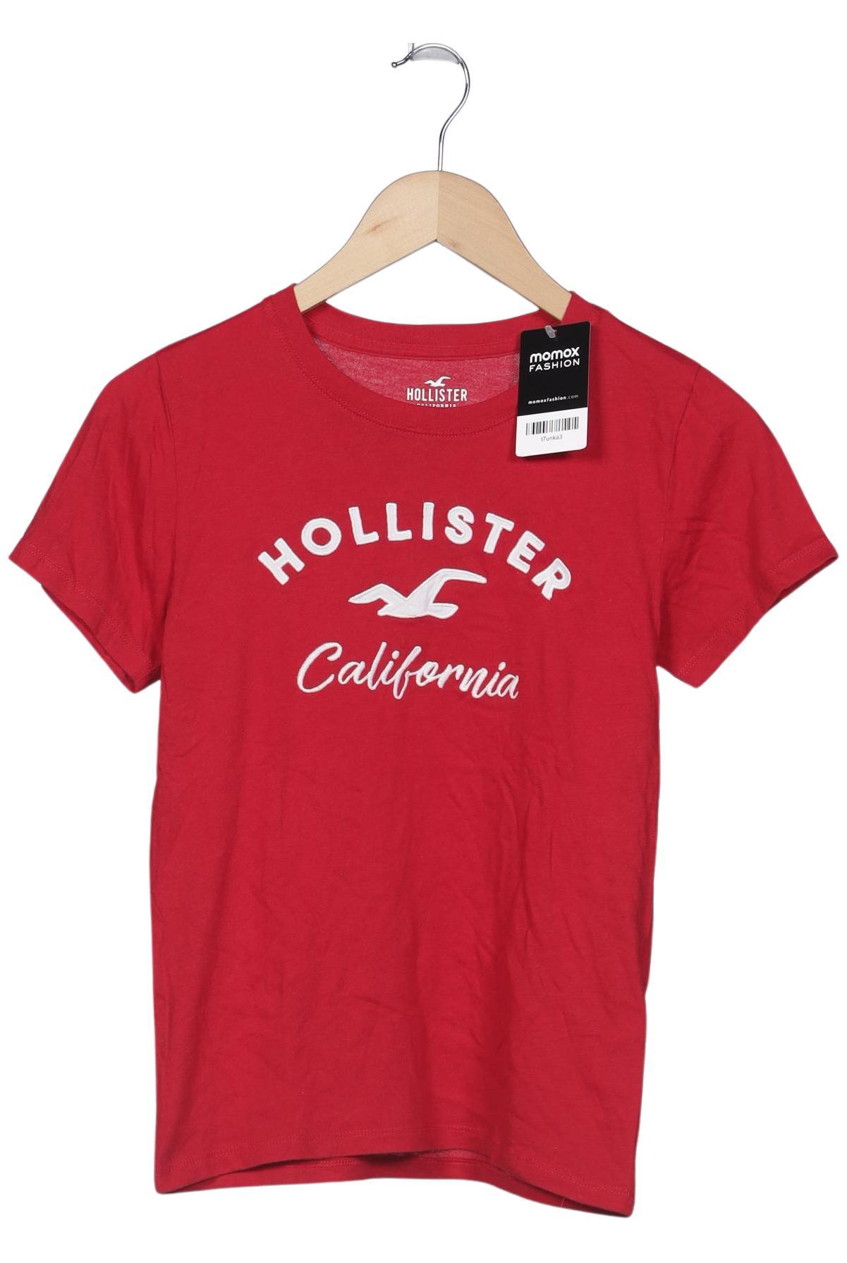 

Hollister Damen T-Shirt, rot, Gr. 34
