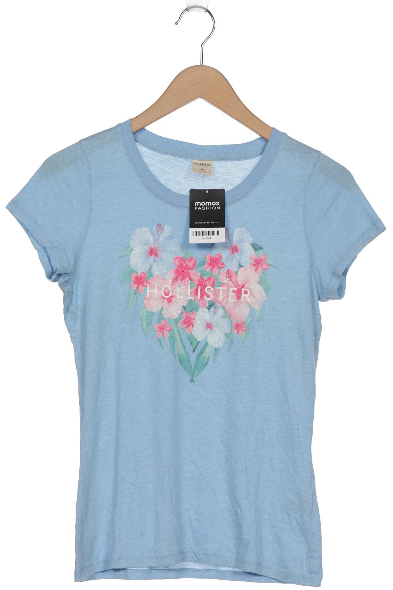 

Hollister Damen T-Shirt, hellblau, Gr. 38