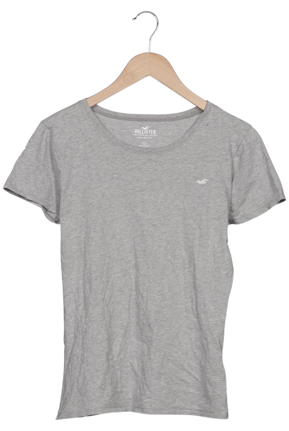 

Hollister Damen T-Shirt, grau, Gr. 42