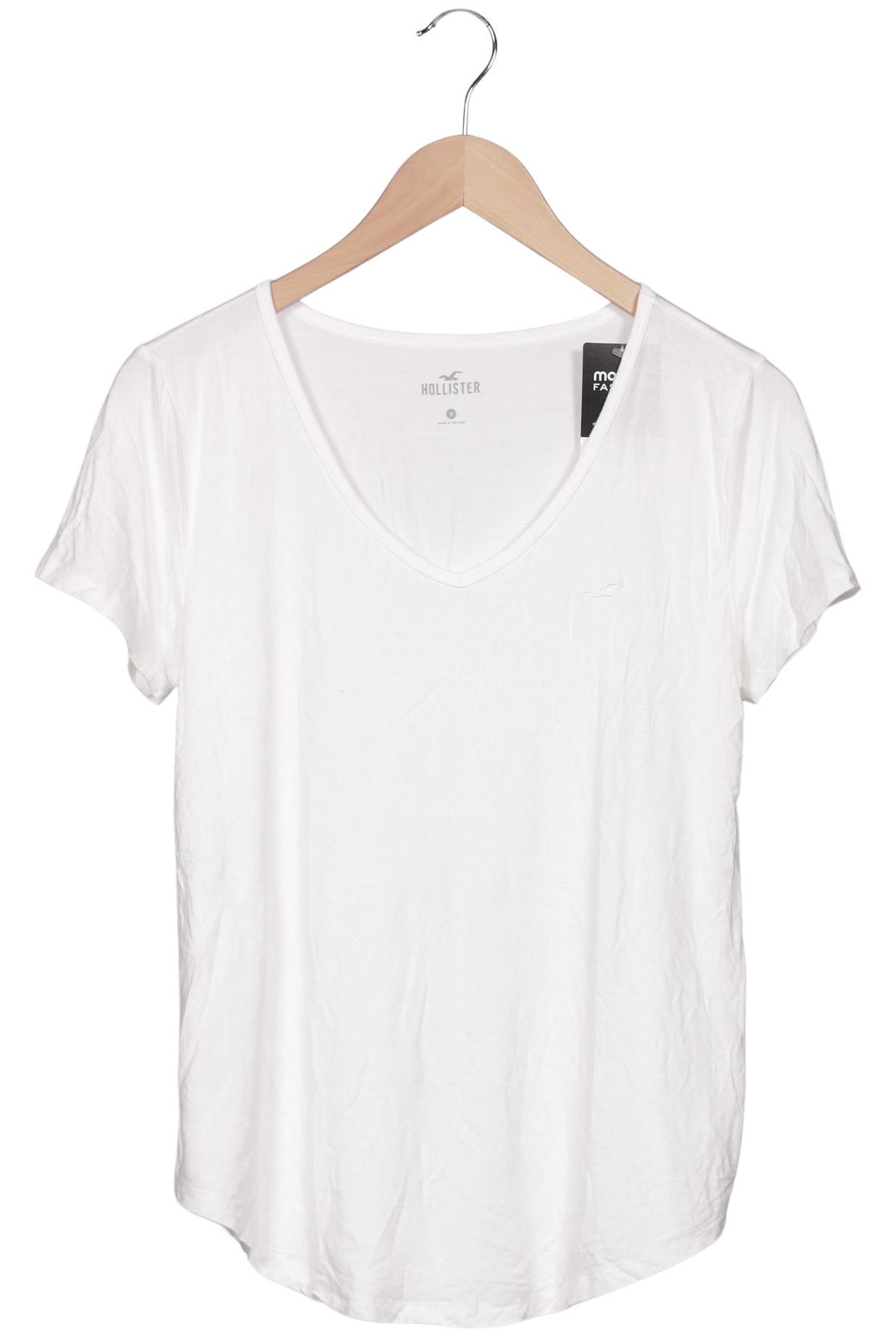 

Hollister Damen T-Shirt, weiß, Gr. 38