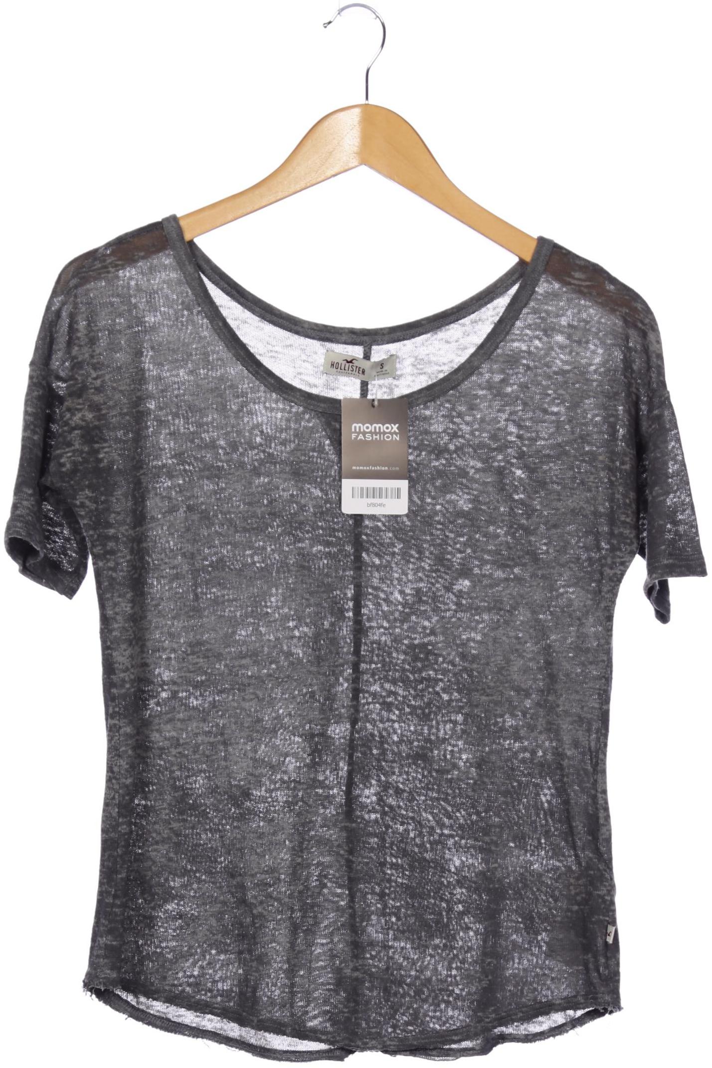 

Hollister Damen T-Shirt, grau, Gr. 36
