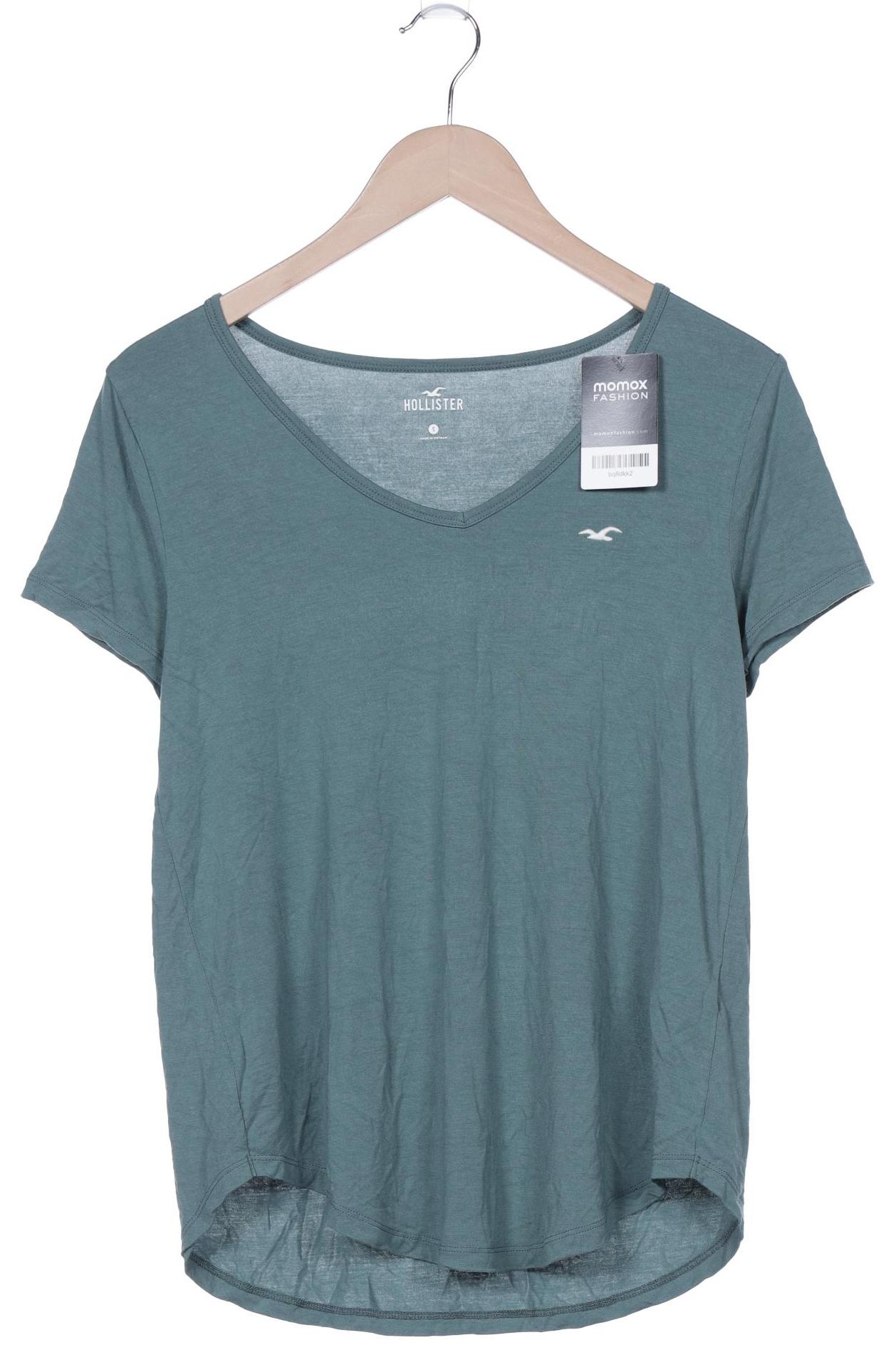 

Hollister Damen T-Shirt, türkis, Gr. 36