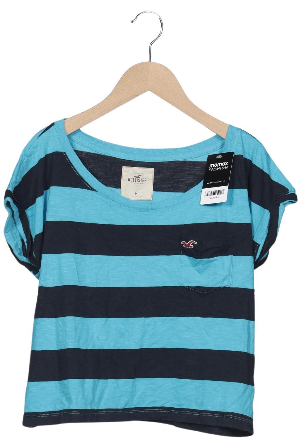 

Hollister Damen T-Shirt, türkis, Gr. 38