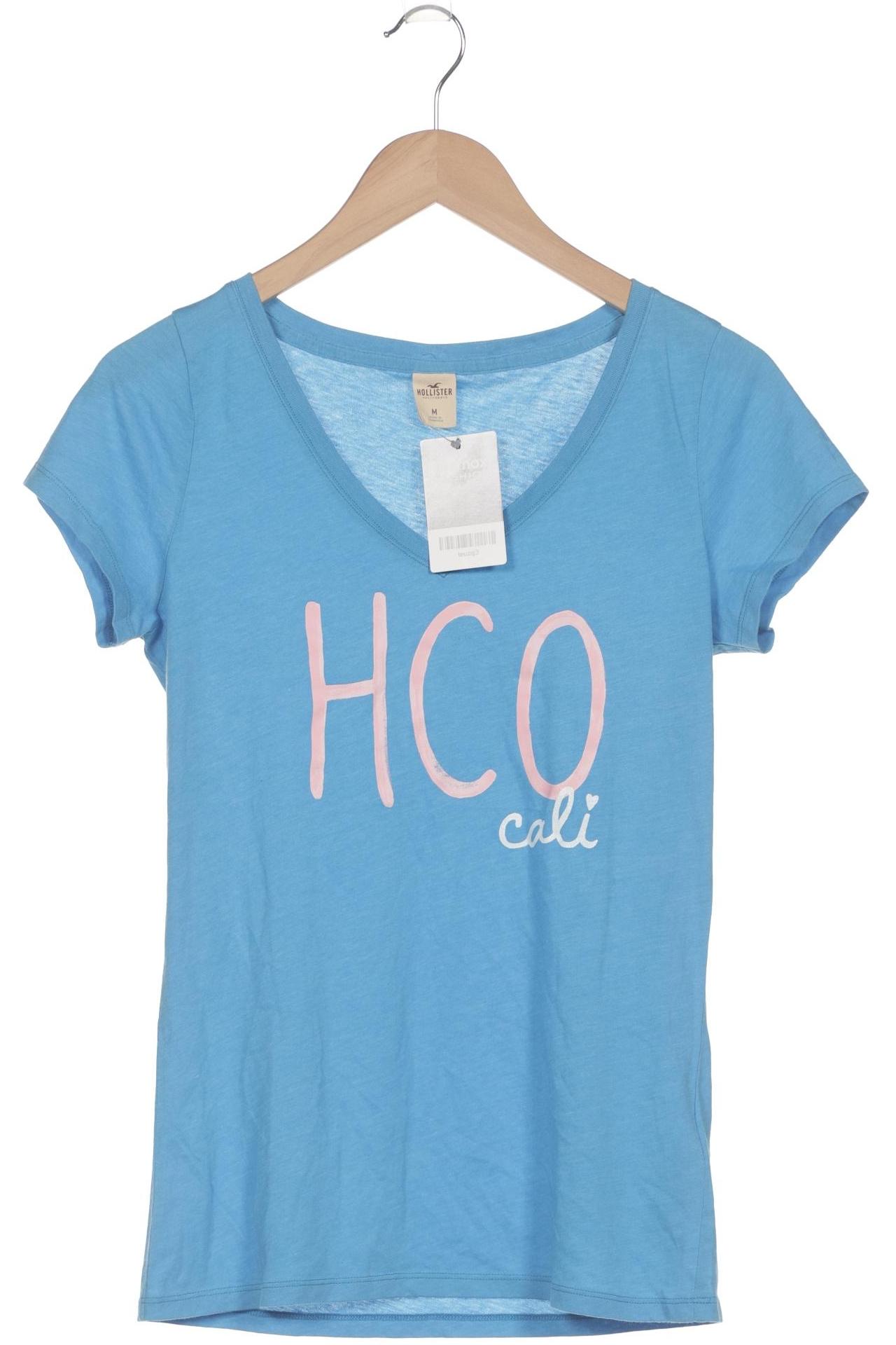 

Hollister Damen T-Shirt, blau, Gr. 38