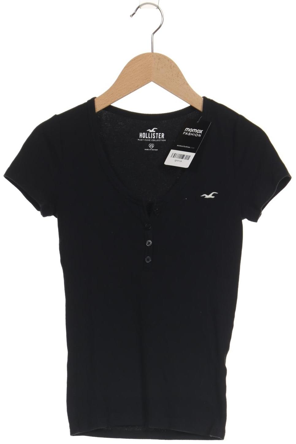 

Hollister Damen T-Shirt, schwarz, Gr. 34