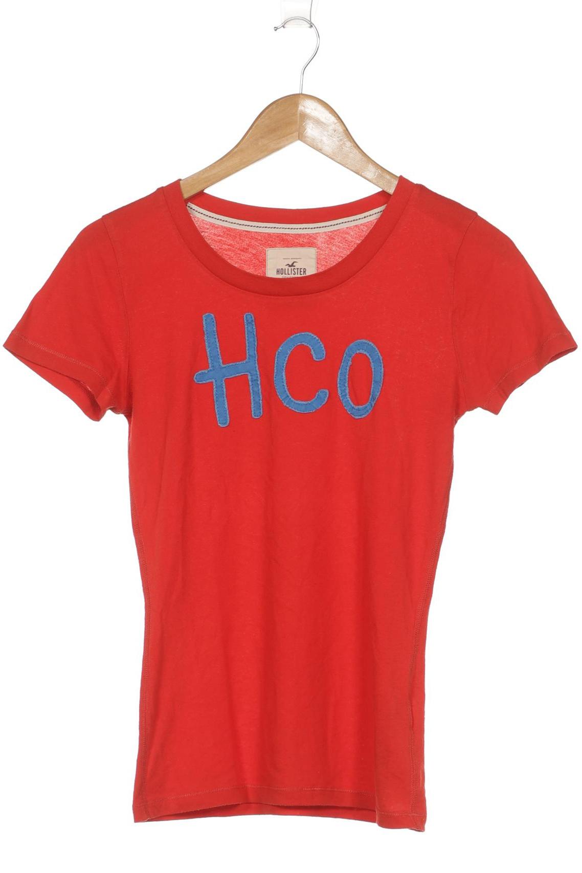 

Hollister Damen T-Shirt, rot, Gr. 38