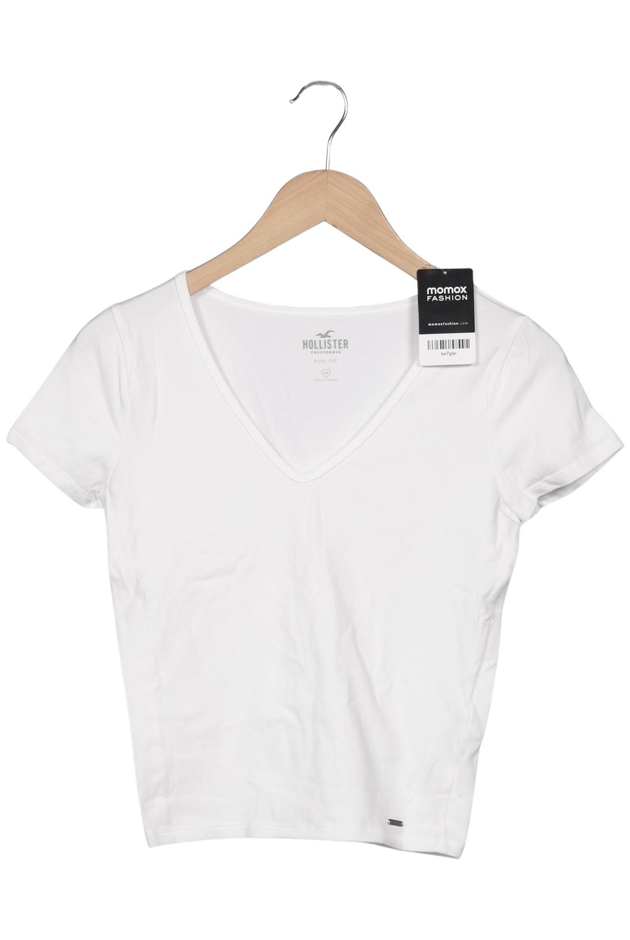 

Hollister Damen T-Shirt, weiß, Gr. 38