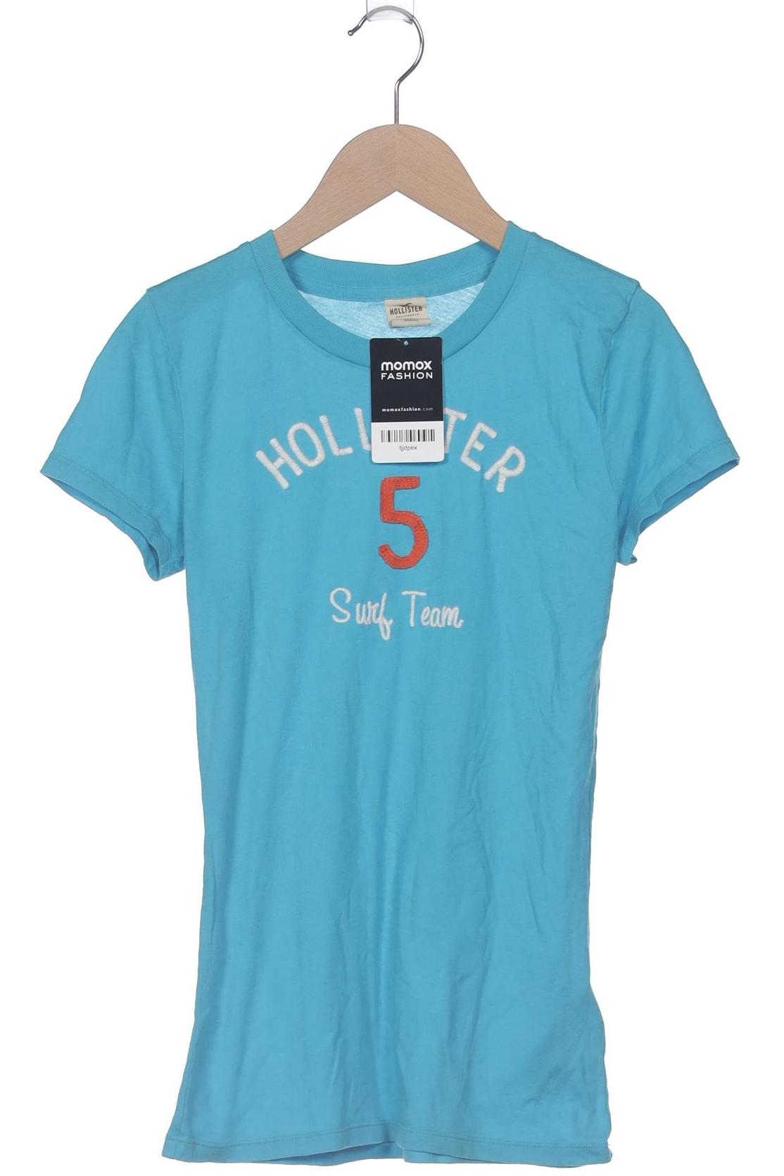 

Hollister Damen T-Shirt, blau, Gr. 38