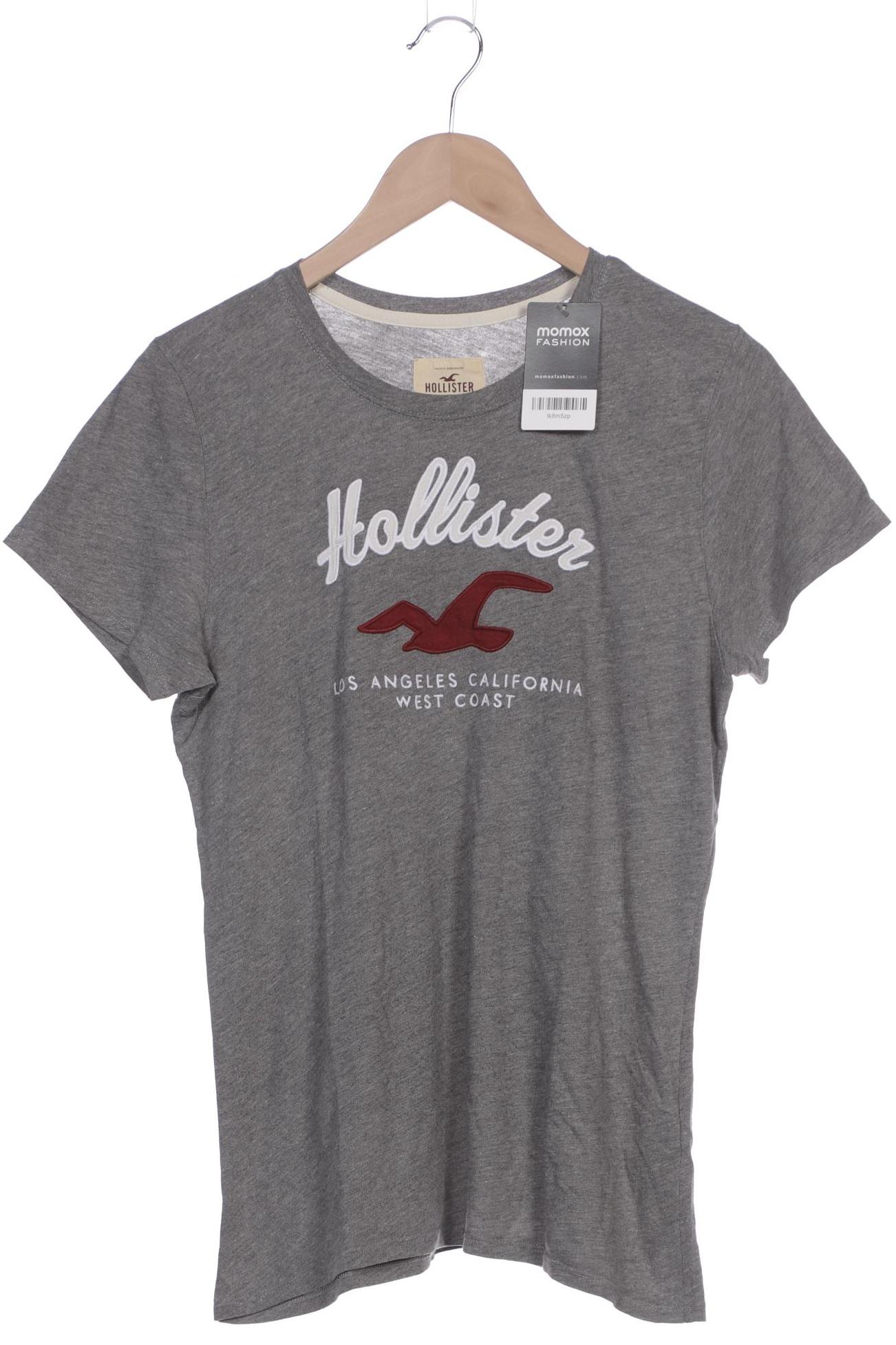 

Hollister Damen T-Shirt, grau, Gr. 42