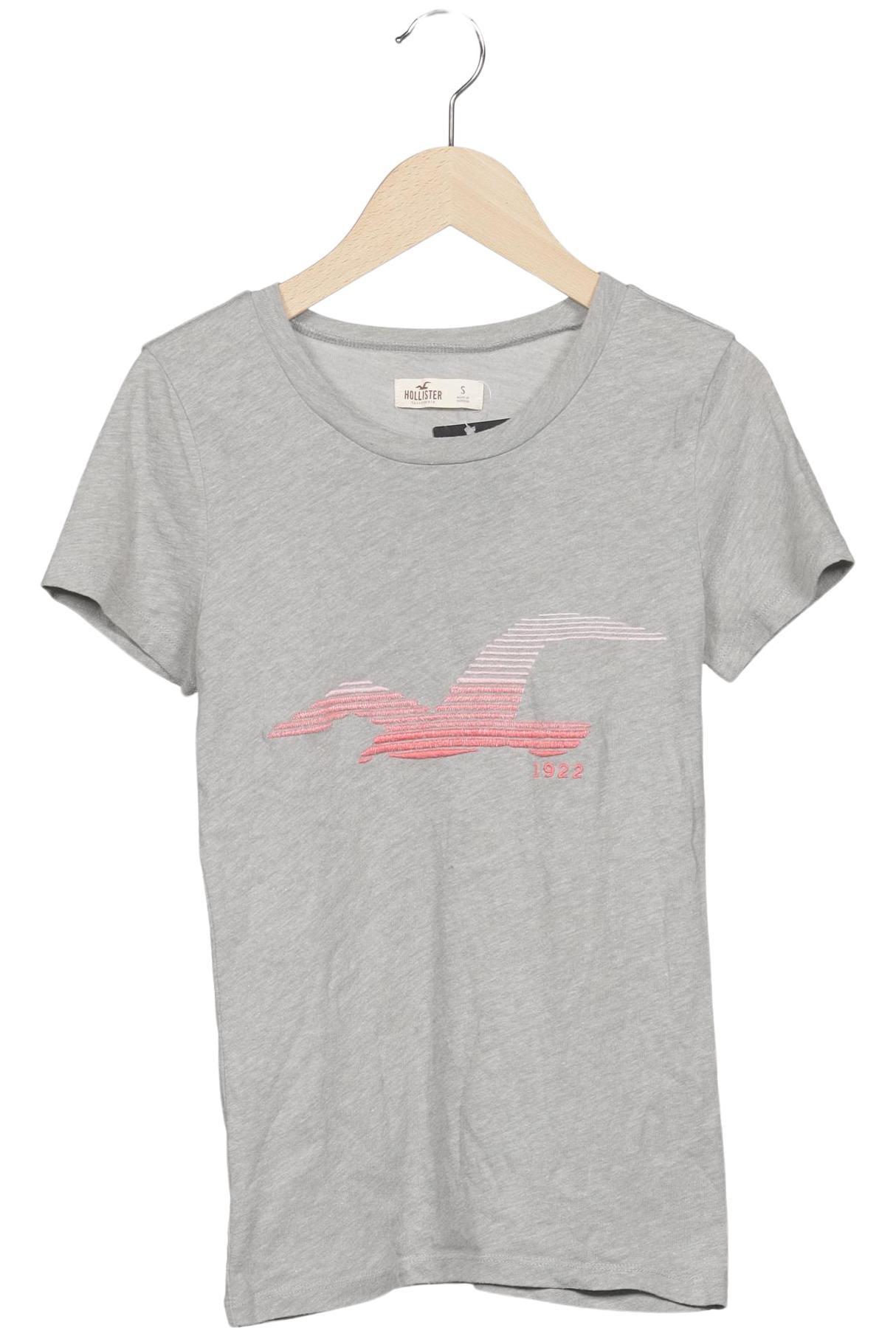 

Hollister Damen T-Shirt, grau, Gr. 36