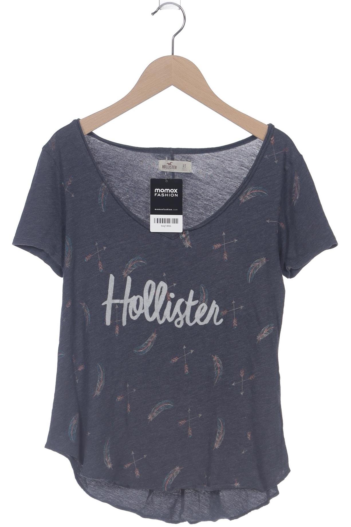 Thumbnail - Hollister Damen T-Shirt, marineblau, Gr. 34