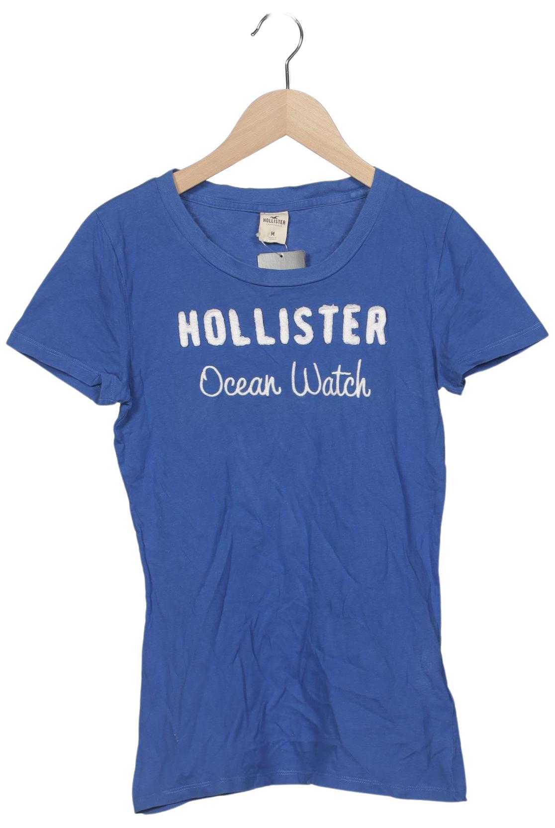 

Hollister Damen T-Shirt, blau, Gr. 38