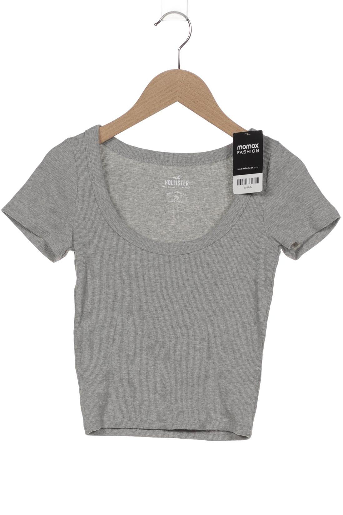 

Hollister Damen T-Shirt, grau, Gr. 34